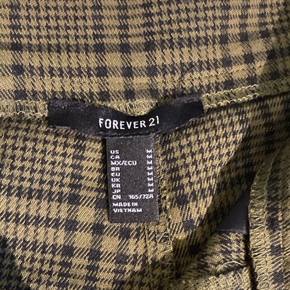 Forever 21 Plaid Trousers - Picture 2 of 5
